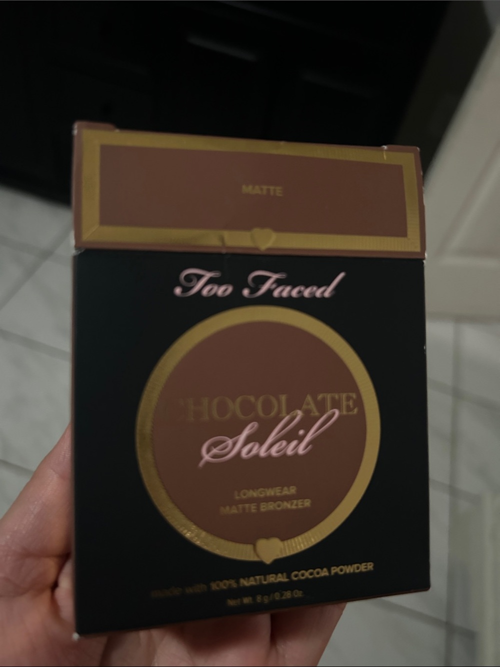 Too Faced Chocolate Soleil Matte Bronzer - Warm Brown - Picture 5 of 6
